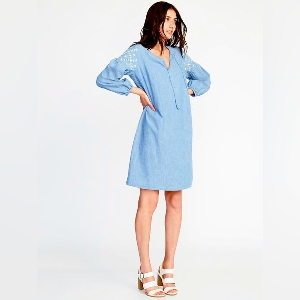 Old Navy- Women’s Boho Chambray Shift Dress